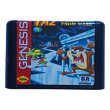 Taz In Escape From Mars Português Mega Drive Genesis Tectoy