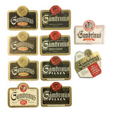 Tchecoslováquia Gambrinus Rótulos Originais Cerveja Antigos