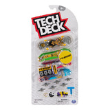Tech Deck Skate De Dedo Coleção Finesse 4 Skate 2891 - Sunny