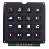 Teclado Alfanumérico Matricial 16 Teclas 4x4 Para Arduino Nf