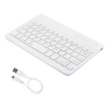 Teclado Bluetooth Bateria Recarregável iMac iPad Tablet Pc Cor De Teclado Braco