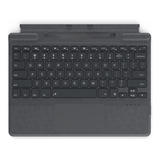 Teclado Bluetooth Cinza Para Microsoft Surface Pro 8/9/x
