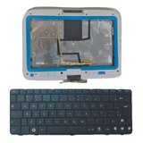 Teclado + Carcaça + Dobradiça Netbook Positivo Mobo 5950
