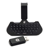 Teclado Chatpad Sem Fio Para Controle Ps3 Preto Dazz