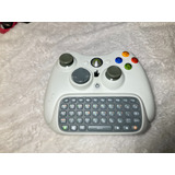 Teclado Chatpad Xbox 360 Original Microsoft Branco