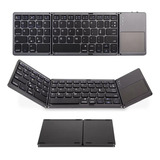 Teclado Dobrável Bt Keyboard Wireless Grey Keyboard Slim