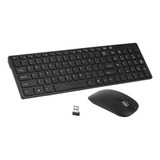 Teclado E Mouse Sem Fio Wirelles Super Fino + Capa Protetora