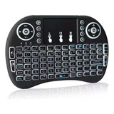Teclado Mini Keyboard Air Mouse Touch Tv Sem Fio Smart