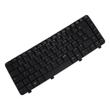 Teclado Para Hp Compaq Presario C732ef Abnt2 Uk Style Cor Preto Idioma Português Brasil