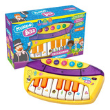Teclado Pianinho Mundo Bita Brinquedo Musical 3+ Anos - Fun