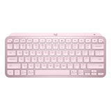 Teclado Sem Fio Logitech Mx Keys Mini Rosa