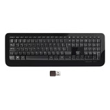 Teclado Sem Fio Microsoft 850 Qwerty Português Brasil Cor De Teclado Preto