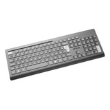 Teclado Sem Fio Soft Keyboard Com Multimidia Wireless Abnt2