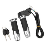 Teclas Silver Twist Throttle Grips, 1 Par, 12v99v, Universai