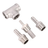 Tee Pedra De Aeração Em Linha De Aço Inox Homebrew