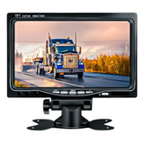 Tela 7 Polegadas Monitor Carro Caminhão 12v/24v Tft Pillow