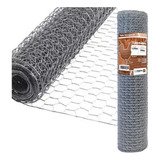 Tela Arame Galvanizado Fio 22 1,50m Altura X 50m Comprimento