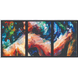 Tela Canvas 65x135 Dança Sensual Arte C/ Vidro