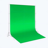 Tela Chroma Key Fundo Infinito Tela Home Office Zoom Green Cor Verde Fluor