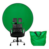 Tela Chroma Key Verde 142cm Portátil Com Bolsa T-photo