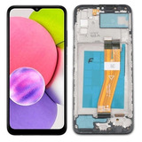 Tela Frontal Display Touch Compativel A02s C/aro Oled Orig