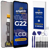 Tela Frontal Display Touch Lcd Compatível Moto G22 Empório