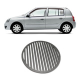Tela Grade Alto Falante Clio 2000 Em Diante Cinza Claro