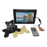 Tela Lcd 7 Pol Portátil Monitor Cftv E Veicular Digital E73