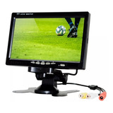 Tela Lcd 7 Polegadas Portátil Monitor Veicular Digital E73