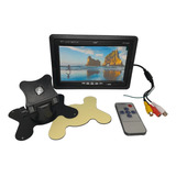 Tela Lcd 7p Portátil Monitor Cftv E Veicular Digital E73
