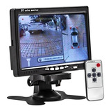 Tela Lcd Automotivo Carro 7 Polegadas Com Hdmi Vga Oh-7001