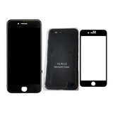 Tela Lcd Touch Para iPhone 8 8g Plus Preto Capa Película 9d