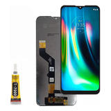 Tela Módulo Display Touch Moto G9 Play Xt-2083 - Frontal
