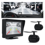Tela Monitor Para Carro 4.3 Vídeo Lcd Para Câmera De Ré Dvd