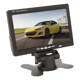 Tela Monitor Veicular Digital 7 Polegadas Lcd Portátil Cftv