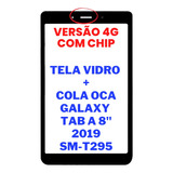 Tela Vidro Frontal S/ Touch Display Tab A 8 2019 Sm T295 Top