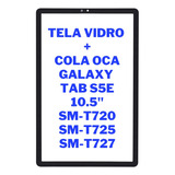 Tela Vidro Frontal S/touch Display Galaxy Tab S5e T720 T725 