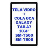 Tela Vidro Frontal Sem Touch Display Galaxy Tab A7 T505 T500