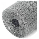 Tela Viveiro 1/2 Fio 26 0,6m Altura Rolo 50 Metros Agrometal