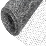 Tela Viveiro ½ Proteção Arame Galvanizado 80cm X 5 Metros Unidade