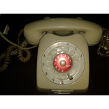 Telefome Antigo De Discador Funcionando (only Wood436)