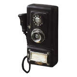 Telefone Antigo Com Discagem Rotativa Estilo Vintage
