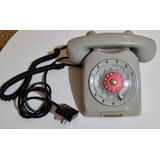 Telefone Antigo Disco Ericsson Decoração Retro Anos 70 80