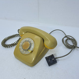 Telefone Antigo Ericsson Legítimo Bege Raridade Decoração 