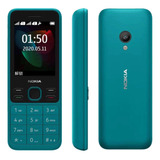 Telefone Celular Nokia Antigo Simples Azul Petroleo