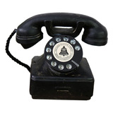 Telefone Com Fio Modelo Antigo De Telefone Fixo À Moda Antig