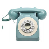 Telefone De Mesa Com Fio De Estilo Retrô Vintage