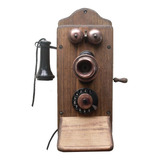 Telefone De Parede Antigo Papai - Artesanal