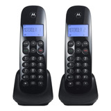 Telefone Digital Sem Fio Com Ramal Motorola Moto 700-mrd2