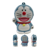 Telefone Doraemon Headset Flexivel Anime Enfeite Telefonia
